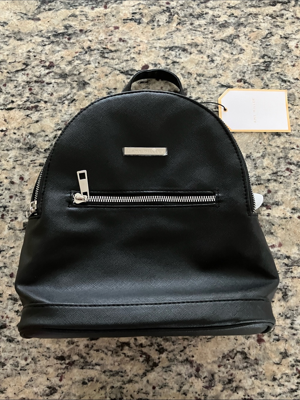 Amy Miller Black Mini Backpack - Stylish Everyday Women Bag